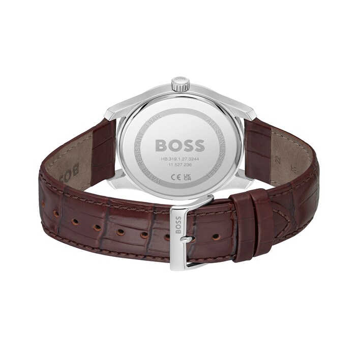 BOSS Principle Mens Watch Silver 41mm
