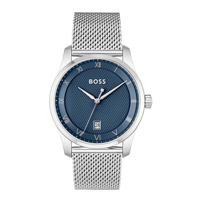 BOSS Principle Mens Watch Blue 41mm