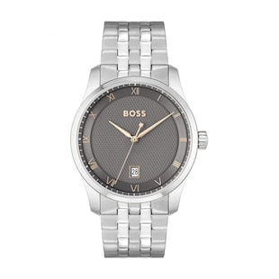 BOSS Principle Mens Watch Grey 41mm