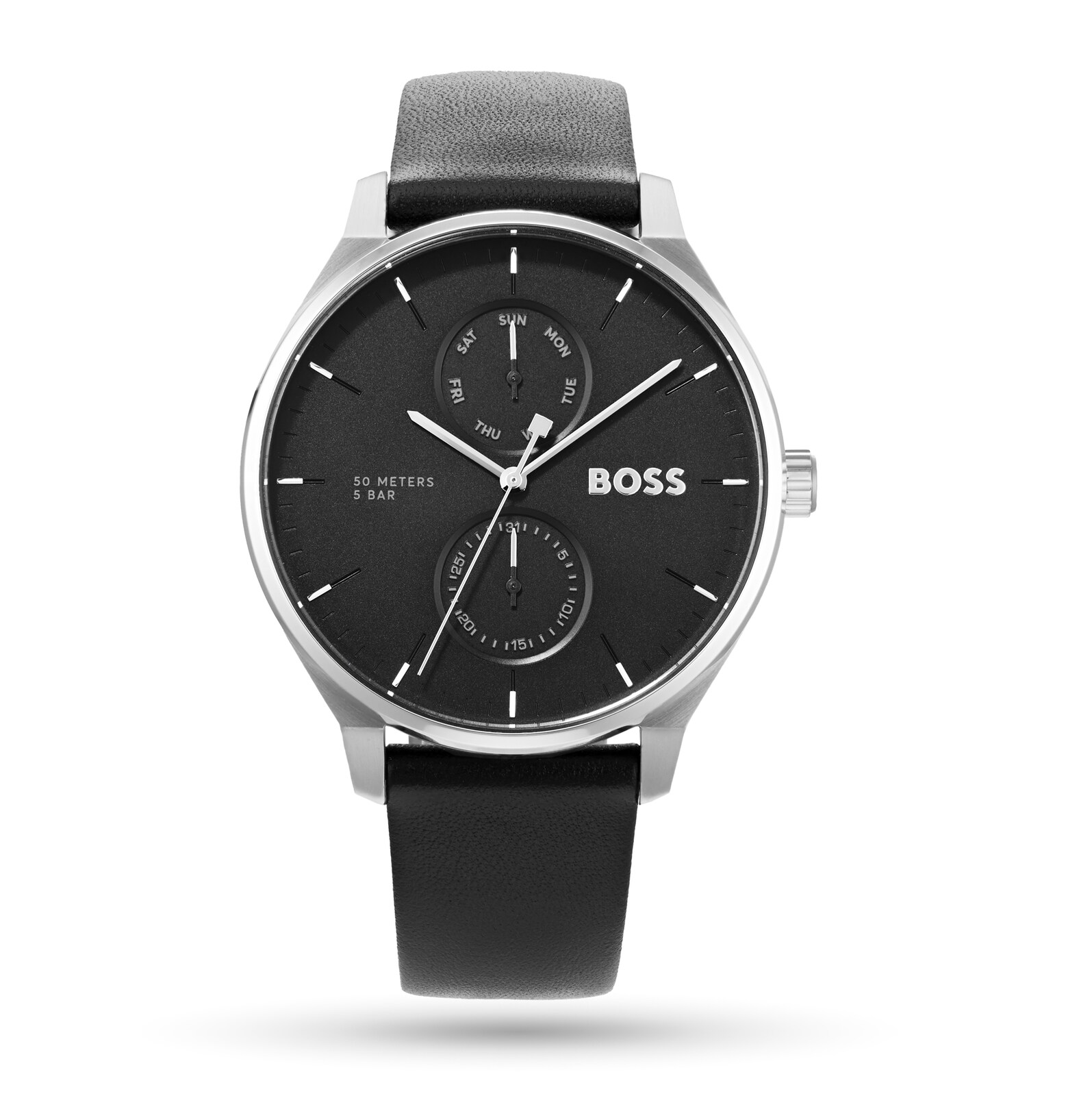 BOSS Tyler Leather Strap Watch & Card 1570163 | Goldsmiths