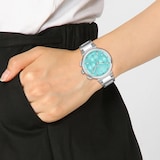 Boss One Chronograph 38mm Ladies Watch Turquoise