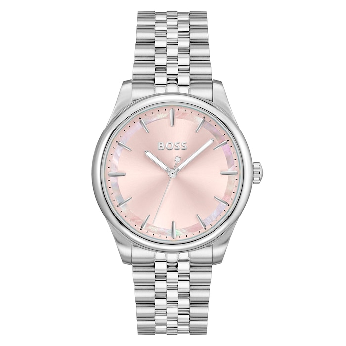 BOSS Graceful 36mm Ladies Watch Pink Mother Of Pearl