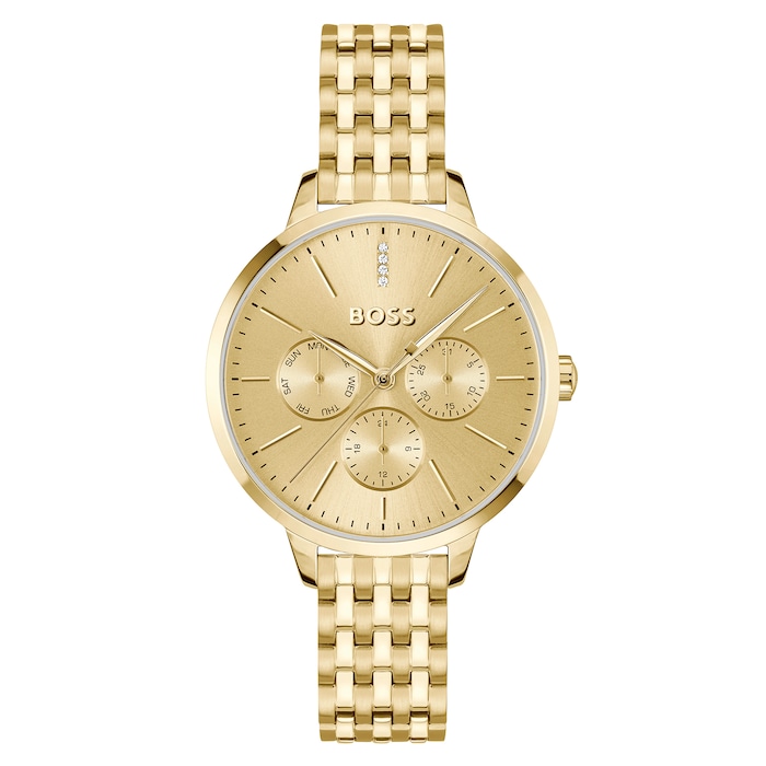 BOSS Symphony 38mm Ladies Watch Gold