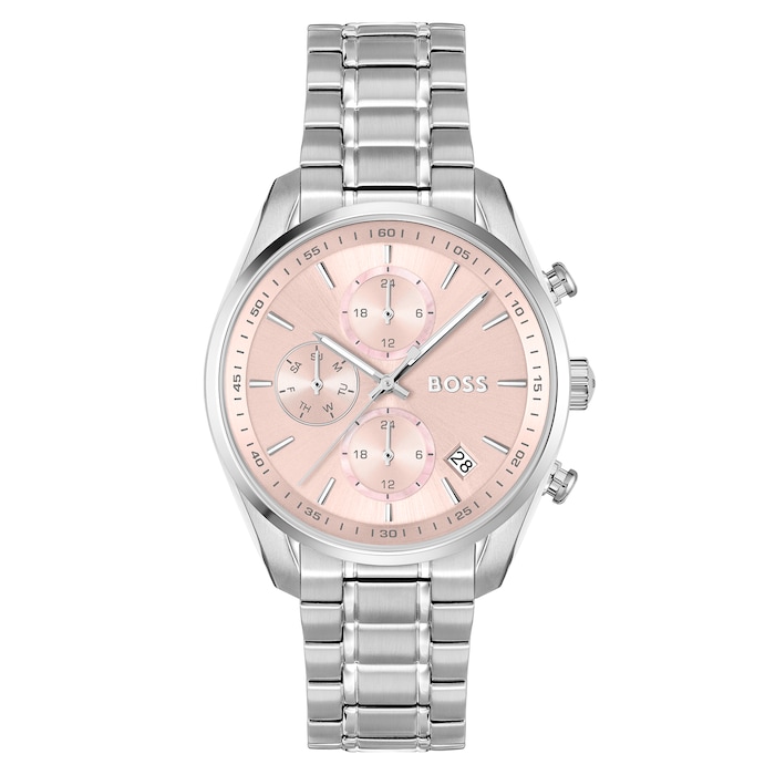 BOSS Grand Tour 38mm Ladies Watch Pink