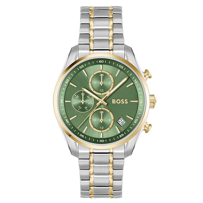 BOSS Grand Tour 38mm Ladies Watch Green