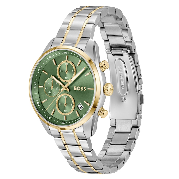 BOSS Grand Tour 38mm Ladies Watch Green