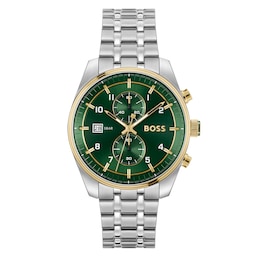 17851535 - Skytraveller 44mm Mens Watch Green