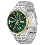 BOSS Skytraveller 44mm Mens Watch Green