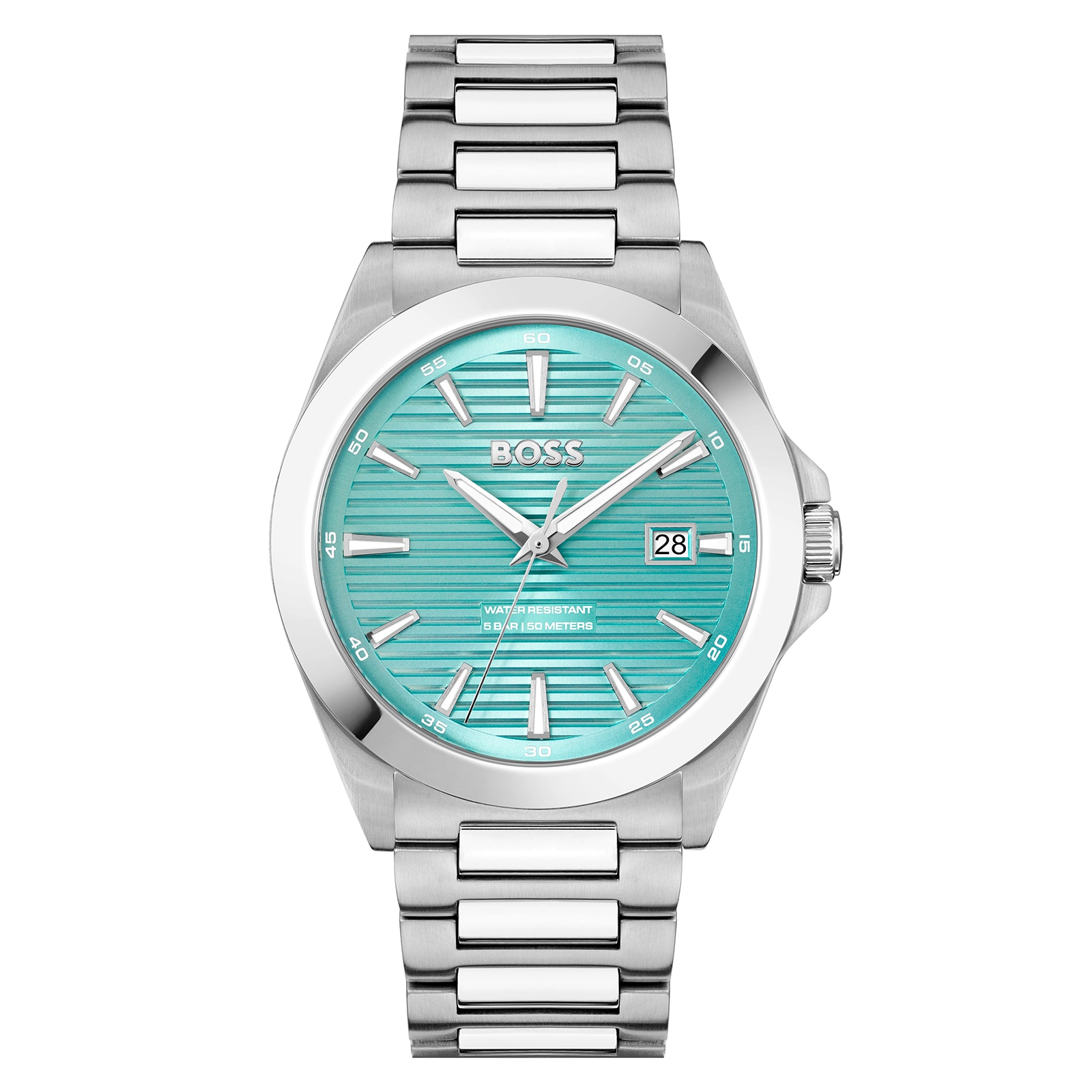 BOSS Strike 41mm Mens Watch Turquoise BOSS Strike 41mm Mens Watch Turquoise