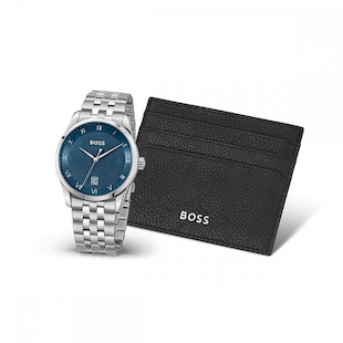 BOSS Principle Date 30mm Mens Watch Blue