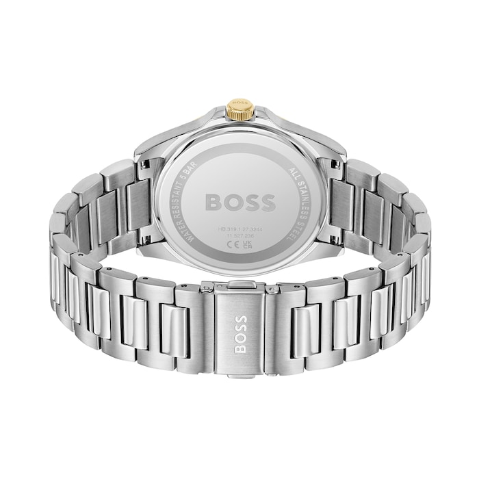 BOSS Strike 41mm Mens Watch and Bracelet Gift Set