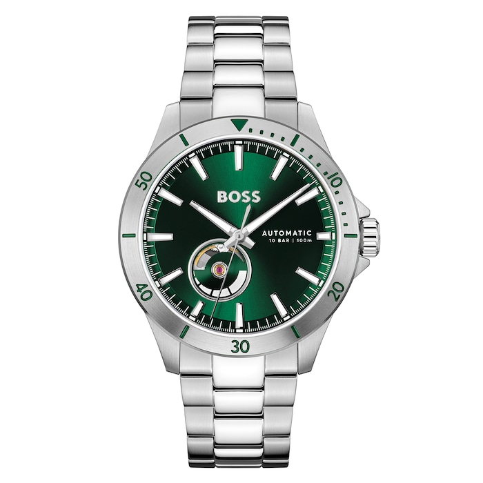 BOSS Troper 42mm Mens Watch Green