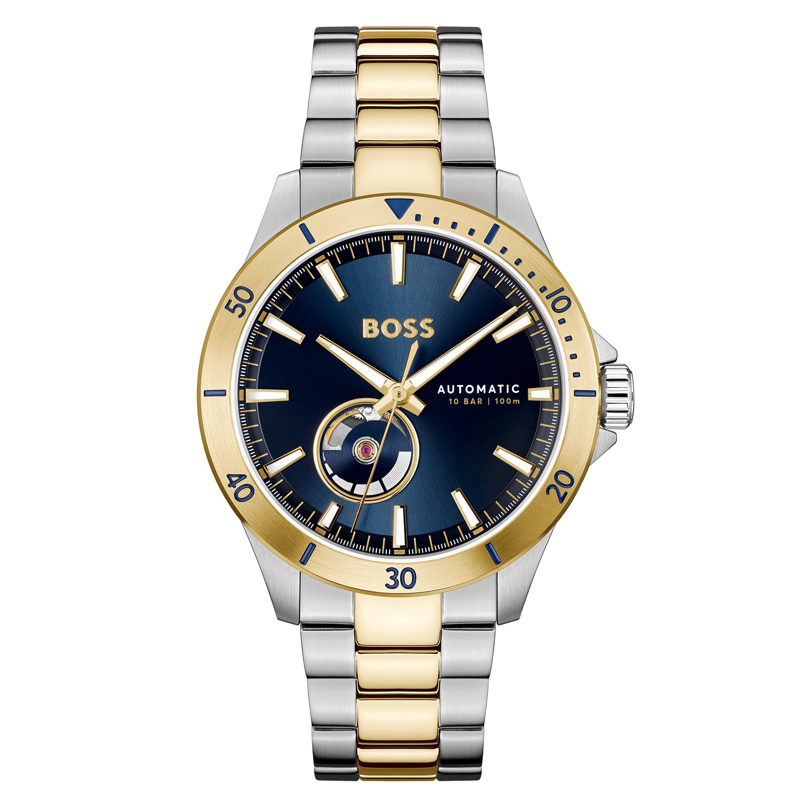 Troper 42mm Mens Watch Blue