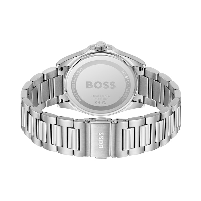 BOSS Strike 41mm Mens Watch Silver