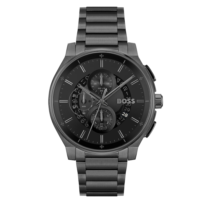 BOSS Peak 2.0 44mm Mens Watch Black