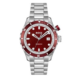 17851545 - BOSSMATIC 42mm Mens Watch Red