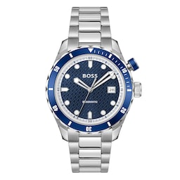 17851546 - BOSSMATIC 42mm Mens Watch Blue