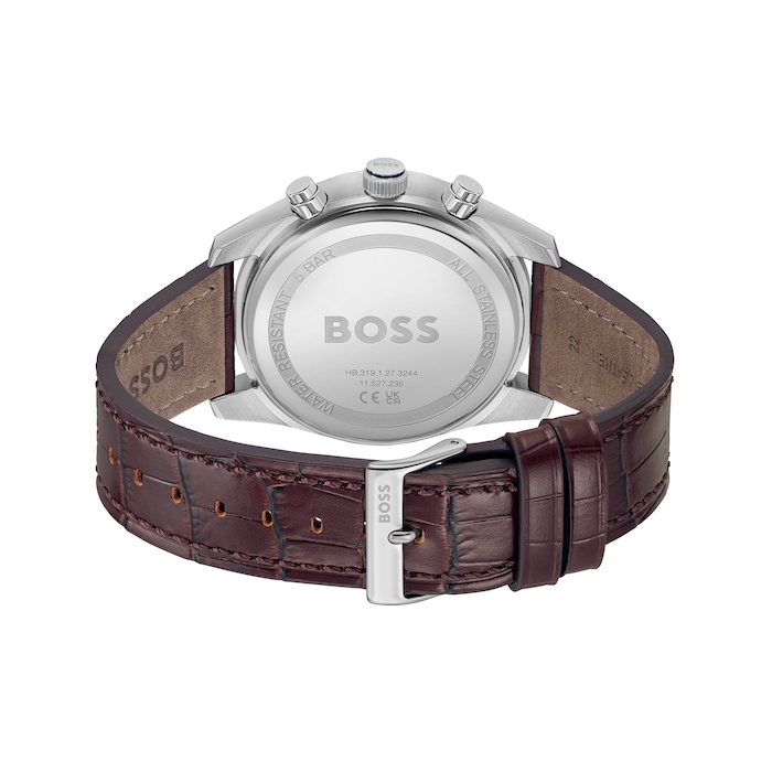 BOSS Skytraveller 44mm Mens Watch Blue