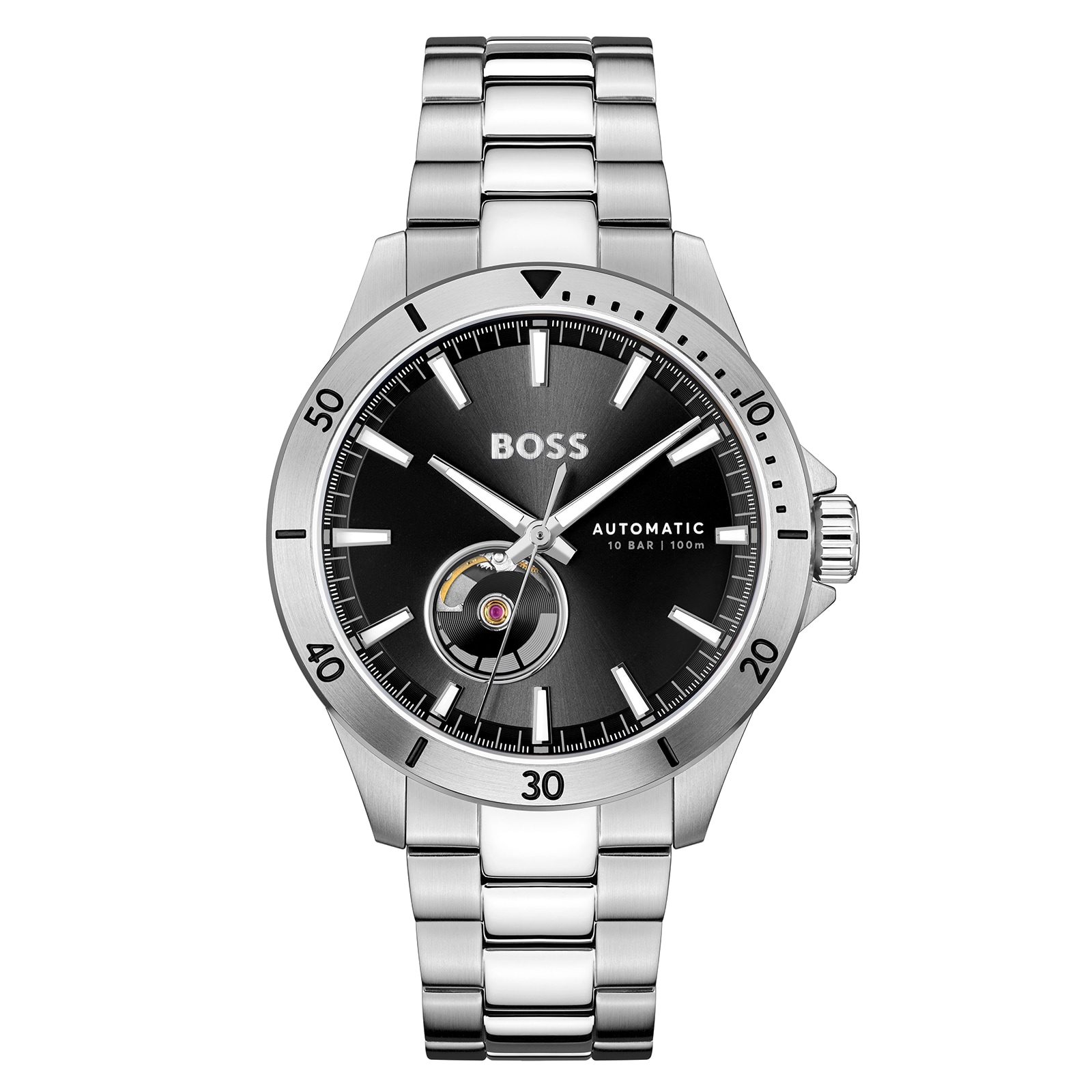 Troper 42mm Mens Watch Black