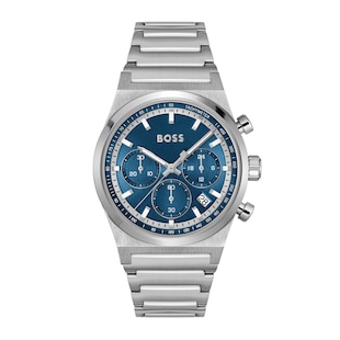 BOSS Candor Mens Watch 41mm Blue