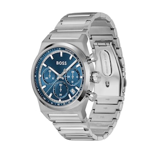 BOSS Candor Mens Watch 41mm Blue