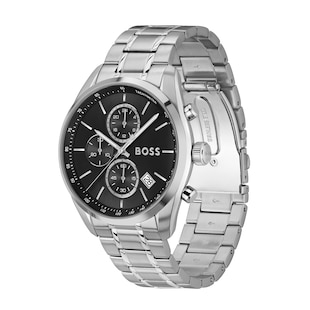 BOSS Grand Prix Mens Watch 44.5mm Black