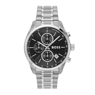 BOSS Grand Prix Mens Watch 44.5mm Black