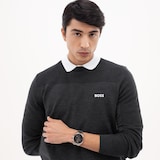 BOSS Grand Prix Mens Watch 44.5mm Black