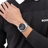 BOSS Grand Prix Mens Watch 44.5mm Black