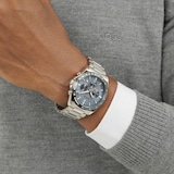 BOSS Strike Chronograph Mens Watch 41mm Blue