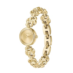 BOSS Double B 23mm Ladies Watch Gold