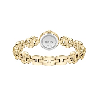 BOSS Double B 23mm Ladies Watch Gold