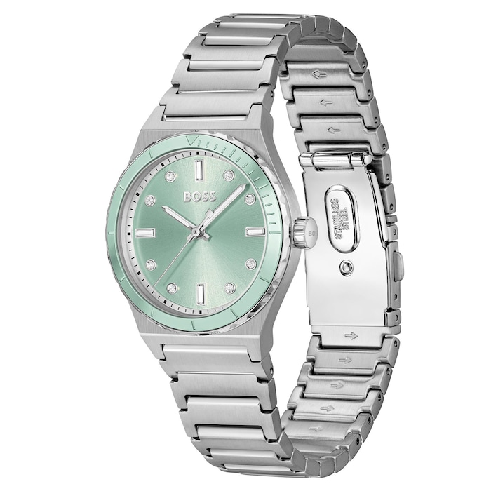 BOSS Candor Ladies Watch 32mm Green