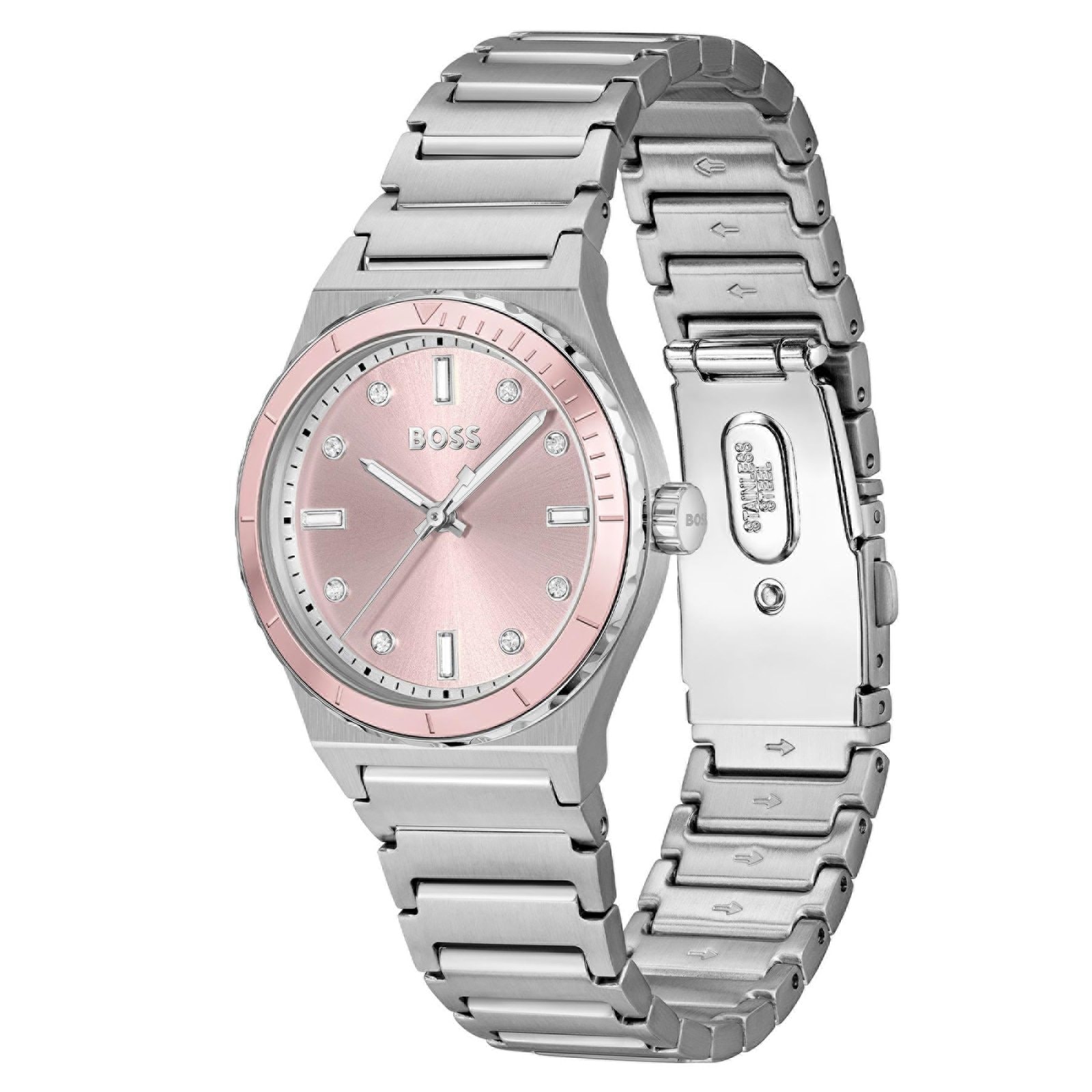 BOSS Candor Sport 32mm Quartz Ladies Watch Pink