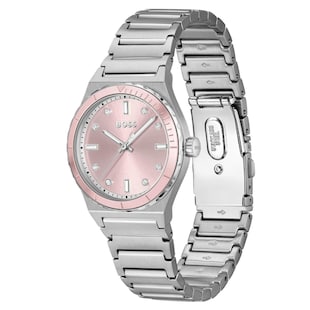 BOSS Candor Sport 32mm Quartz Ladies Watch Pink