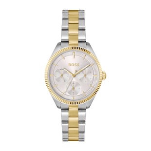 BOSS Sage Ladies Watch 34mm Silver