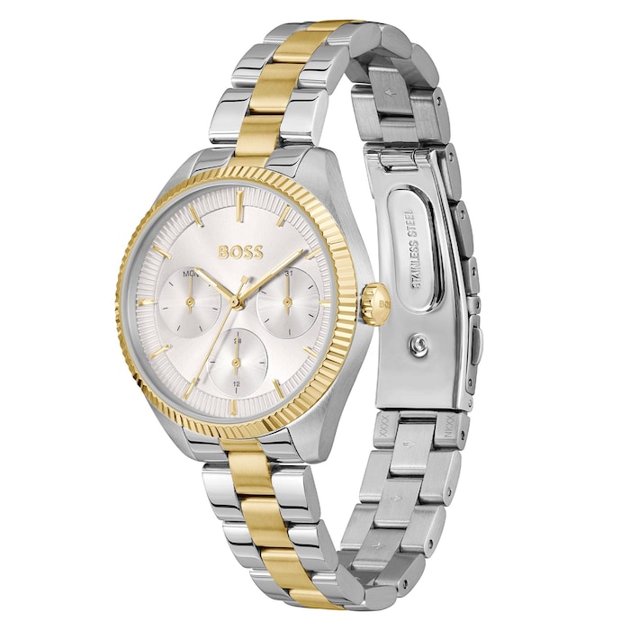 BOSS Sage Ladies Watch 34mm Silver