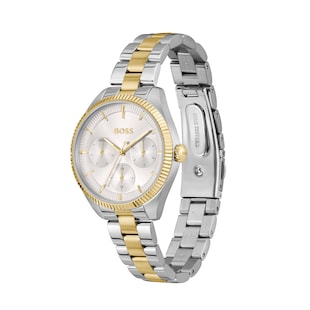 BOSS Sage Ladies Watch 34mm Silver