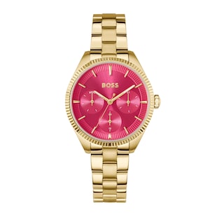 BOSS Sage Sport 34mm Quartz Ladies Watch Pink