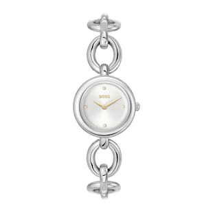 BOSS Live Ladies Watch 28mm Silver