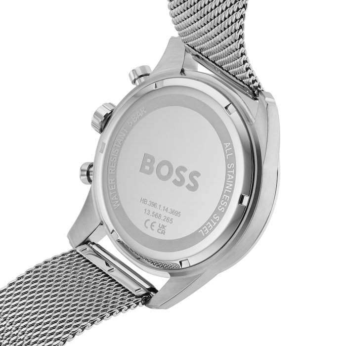 BOSS Sport Lux Skymaster Acier 44mm Mens Watch Green