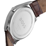 BOSS Distinction 43mm Mens Watch Silver