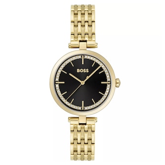 BOSS Essena Quartz 32mm Ladies Watch Black
