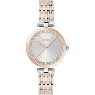 BOSS Essena Quartz 32mm Ladies Watch Silver