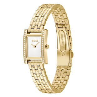 BOSS Lucy Precious 18.5mm Ladies Watch Silver
