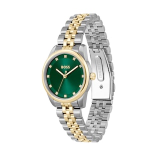 BOSS Graceful 32mm Ladies Watch Green