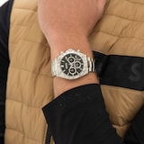 BOSS Hero Chronograph Quartz 44mm Mens Watch Black