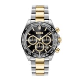 BOSS Hero Chronograph Quartz 44mm Mens Watch Black