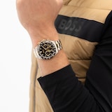 BOSS Hero Chronograph Quartz 44mm Mens Watch Black