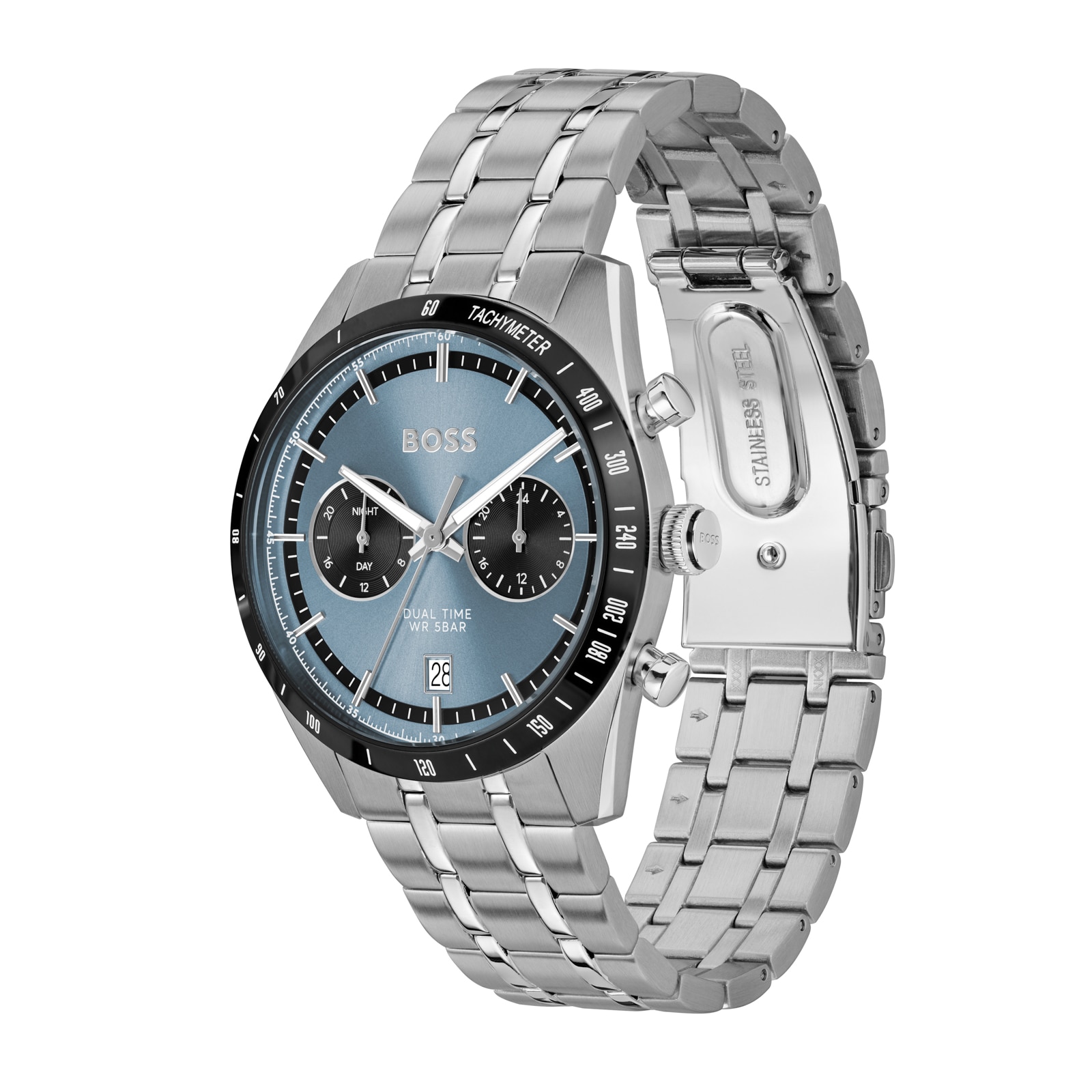 BOSS Tourmaster 41mm Mens Watch Blue